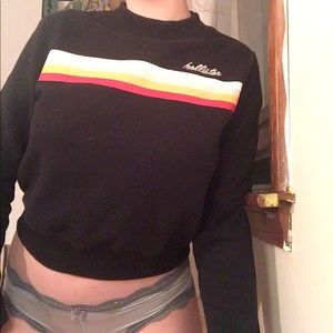 Hollister Cropped Sweatshirt